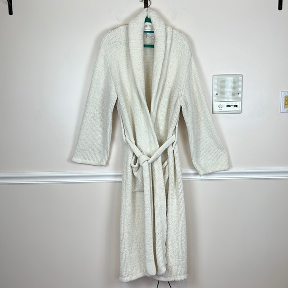 Barefoot Dreams Intimates & Sleepwear Barefoot Dreams Cozy Chic Cream Colored Full Length